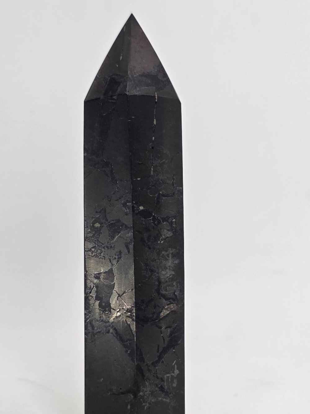 Shungite Tower Midnight Shield (3.34 in, 52 g)